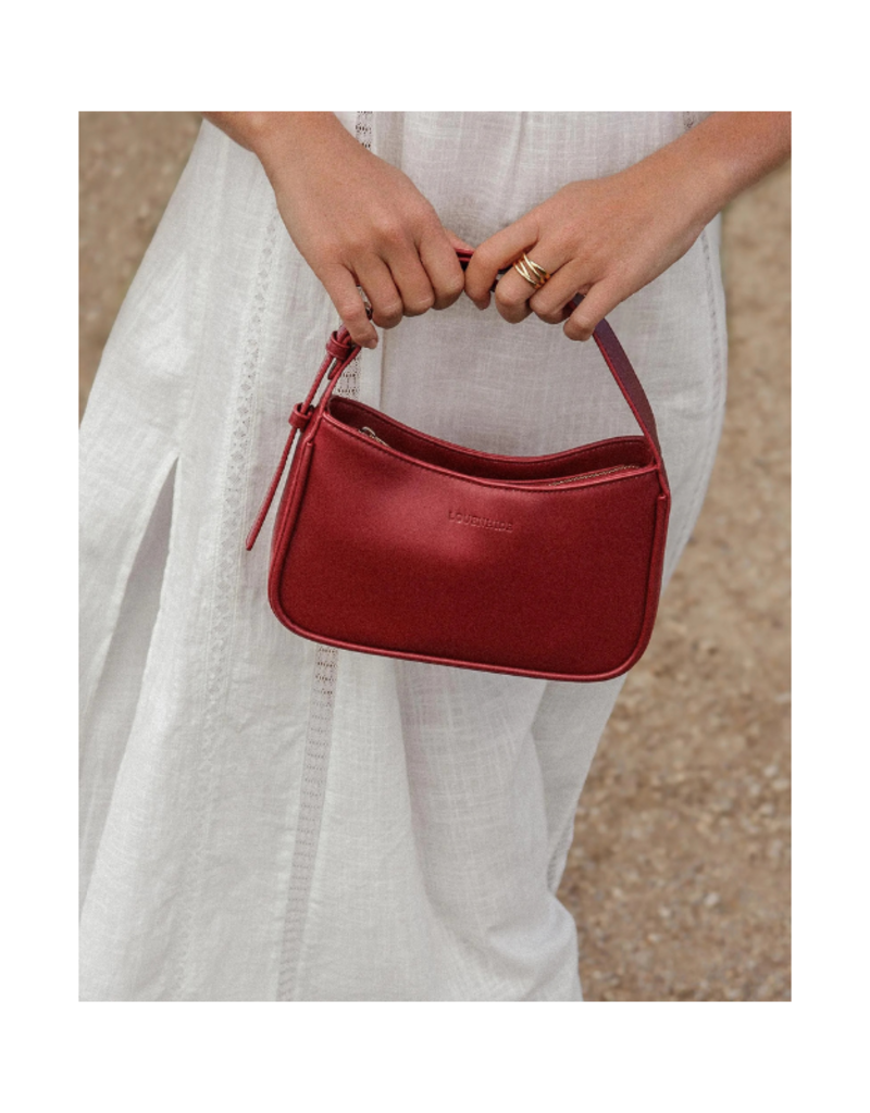 Louenhide Ivy Shoulder Bag in Cherry by Louenhide