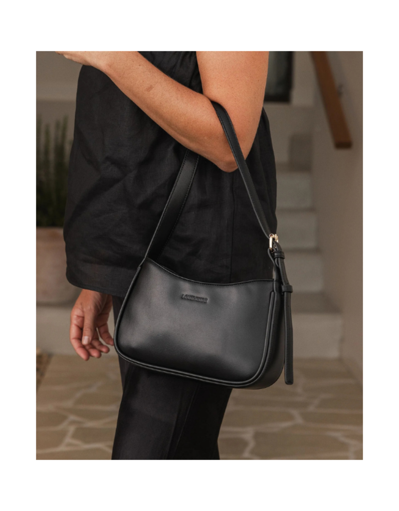 Louenhide Ivy Shoulder Bag in Black by Louenhide