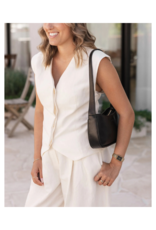 Louenhide Ivy Shoulder Bag in Black by Louenhide