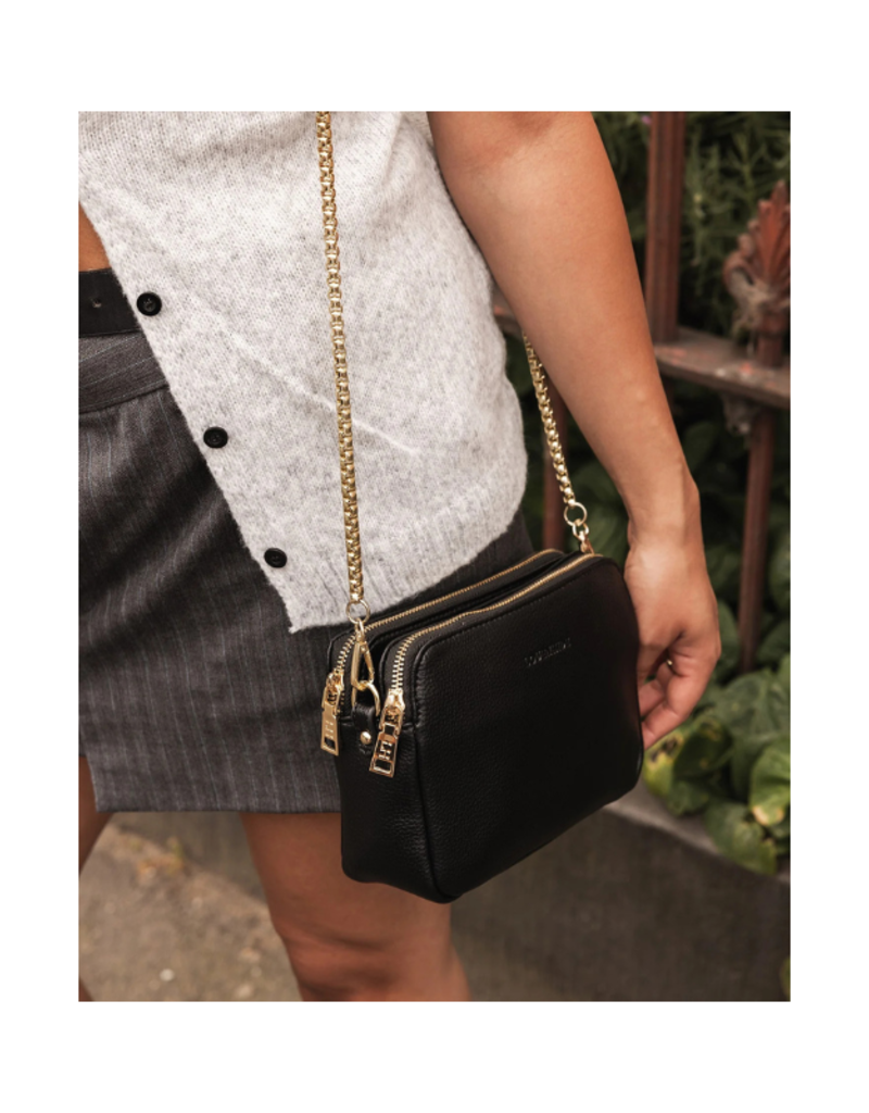 Louenhide Elle Crossbody Bag in Black by Louenhide