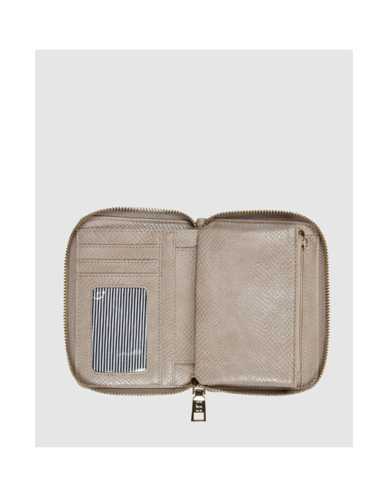 Louenhide Eden Wallet Lizard in Stone by Louenhide