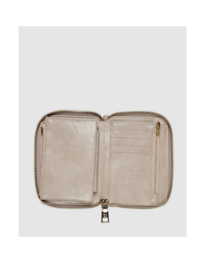 Louenhide Eden Wallet Lizard in Stone by Louenhide