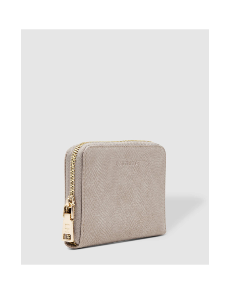 Louenhide Eden Wallet Lizard in Stone by Louenhide