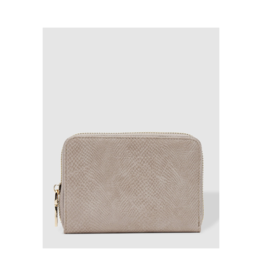 Louenhide Eden Wallet Lizard in Stone by Louenhide