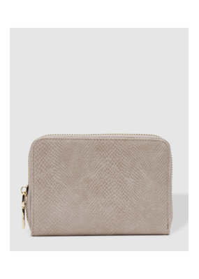 Louenhide Eden Wallet Lizard in Stone by Louenhide