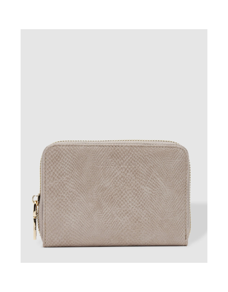 Louenhide Eden Wallet Lizard in Stone by Louenhide
