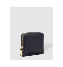 Louenhide Eden Wallet Lizard in Black Louenhide