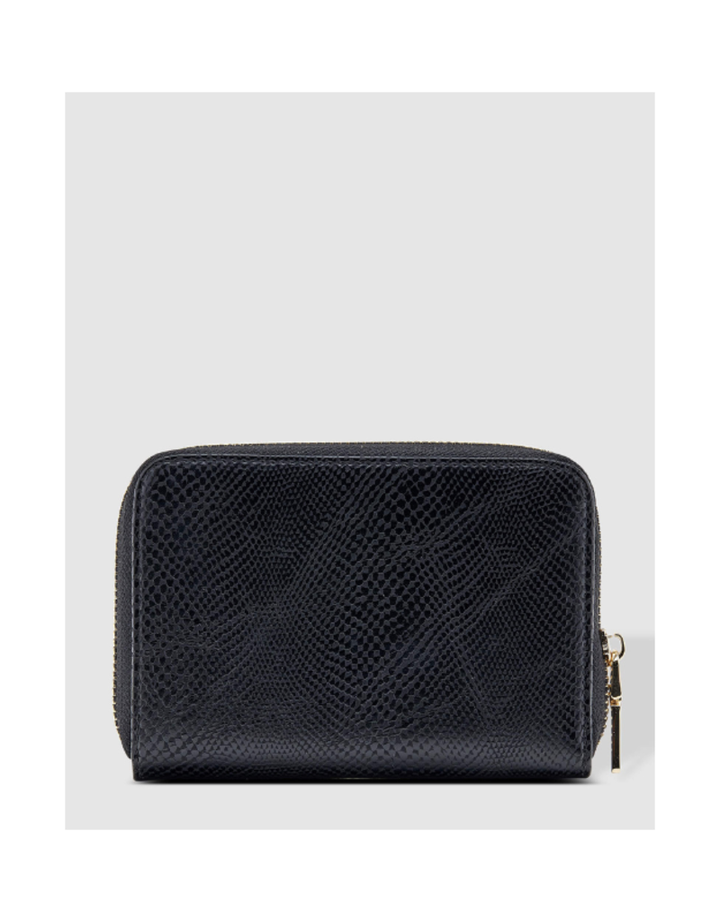 Louenhide Eden Wallet Lizard in Black Louenhide
