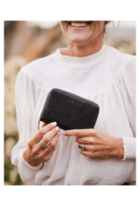 Louenhide Eden Wallet Lizard in Black Louenhide