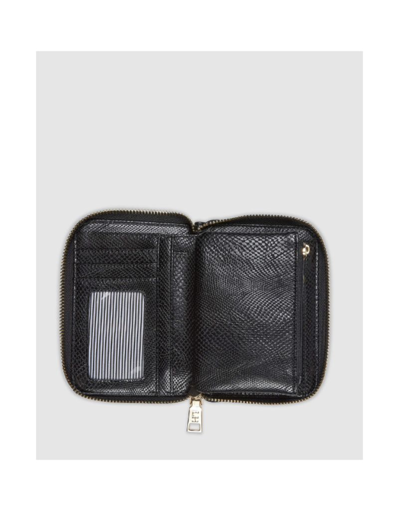 Louenhide Eden Wallet Lizard in Black Louenhide