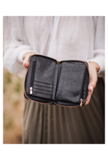 Louenhide Eden Wallet Lizard in Black Louenhide