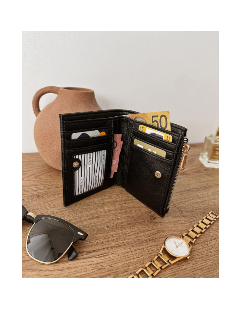 Louenhide Blondie Wallet in Black by Louenhide