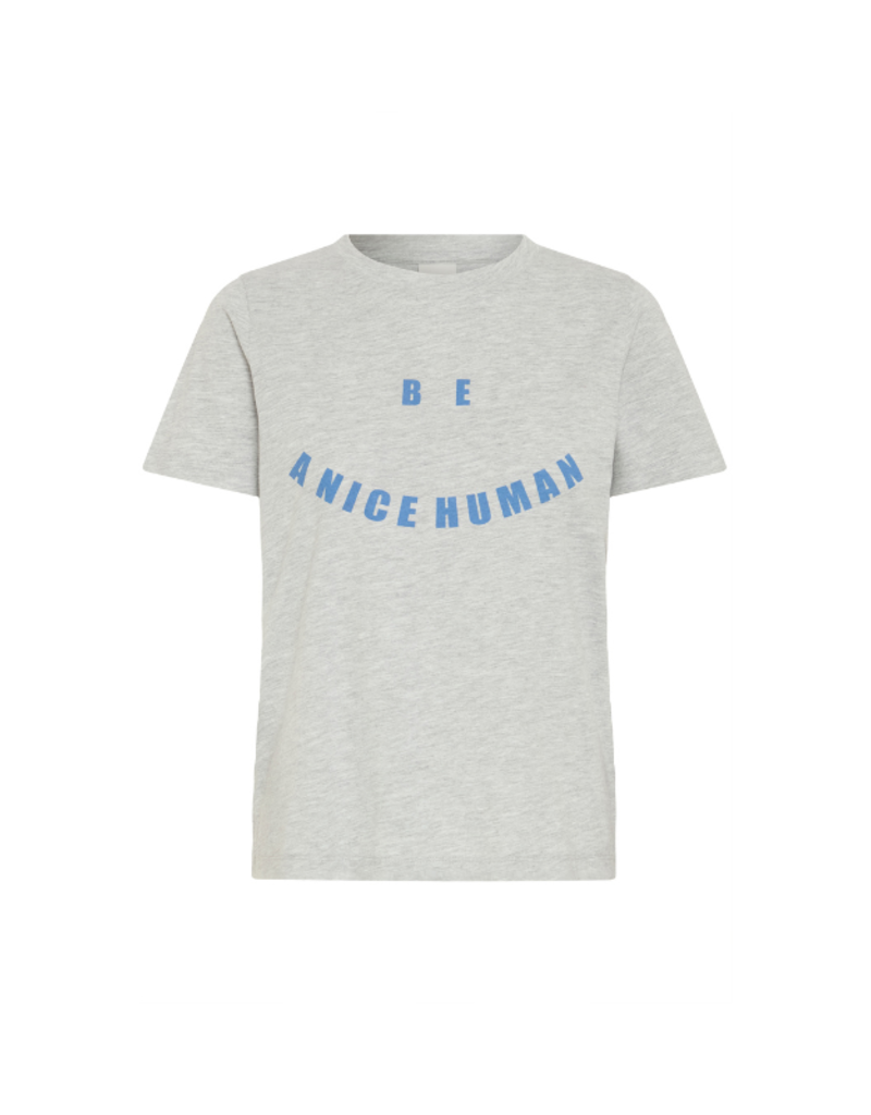 ICHI Kamille Tee in Light Grey by ICHI