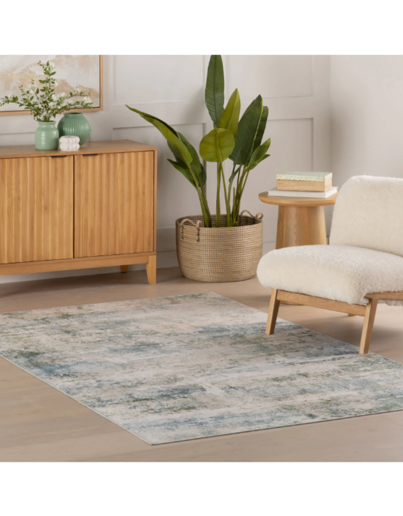 Dash & Albert Dash & Albert Machine Washable Rug Blaire Mineral 2'x3'