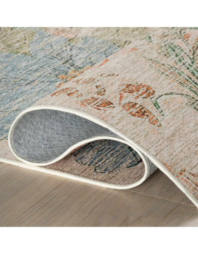 Dash & Albert Dash & Albert Machine Washable Rug Zell Floral 4'x6'