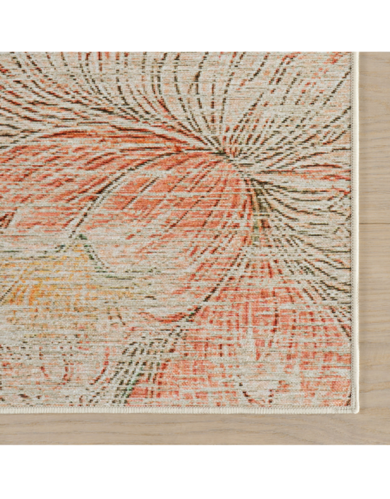 Dash & Albert Dash & Albert Machine Washable Rug Zell Floral 4'x6'