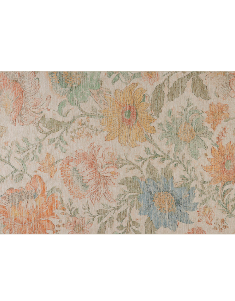 Dash & Albert Dash & Albert Machine Washable Rug Zell Floral 2'x3'