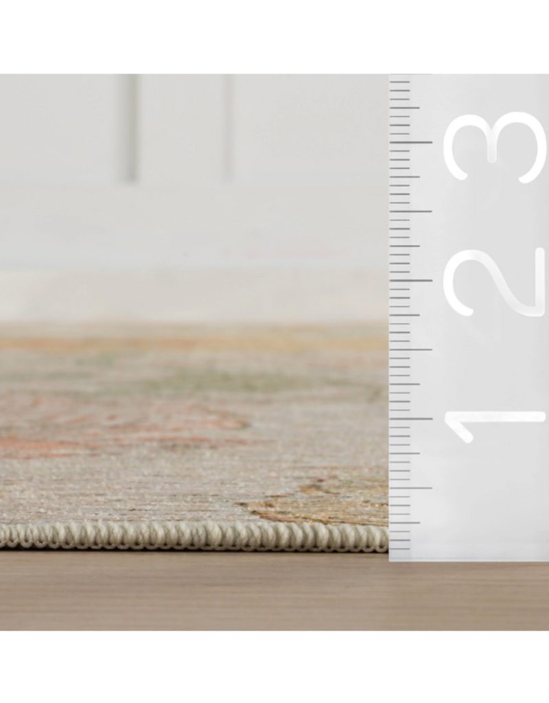 Dash & Albert Dash & Albert Machine Washable Rug Zell Floral 2'x3'