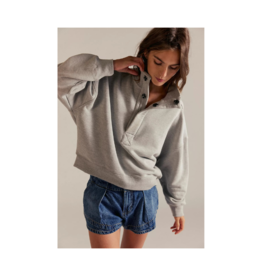 Free People Timeless Pullover in Grey by Free People