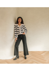 Gentle Fawn Melanie Sweater in Black Stripe by Gentle Fawn