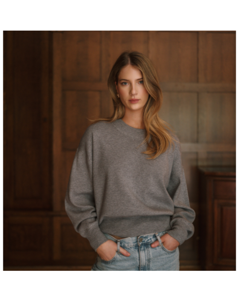 Gentle Fawn Alfie Sweater in Heather Grey by Gentle Fawn