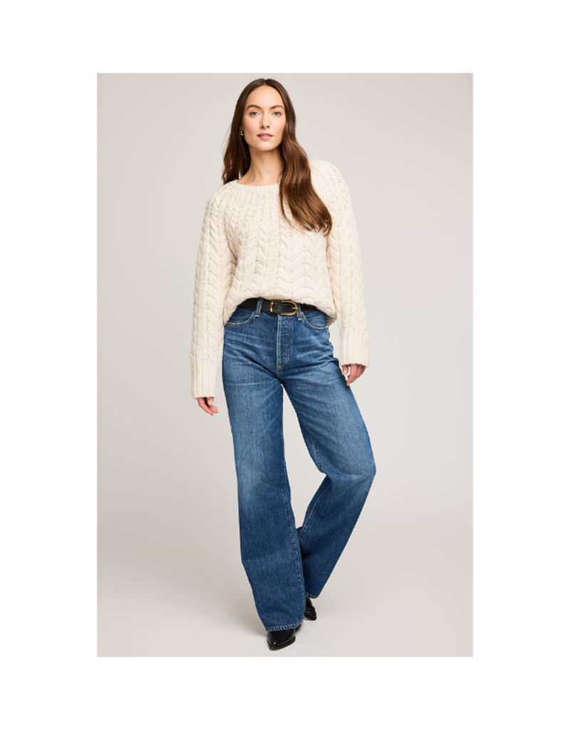 Gentle Fawn Lorenzo Sweater in Cream by Gentle Fawn