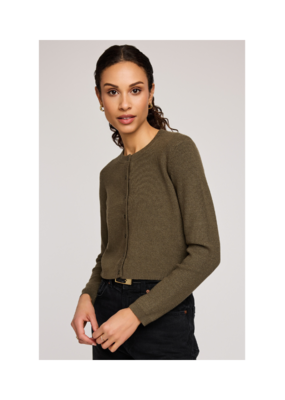 Gentle Fawn Mirabelle Cardigan in Heather Olive by Gentle Fawn