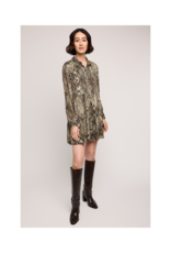 Gentle Fawn Vesper Dress in Jade Snake by Gentle Fawn