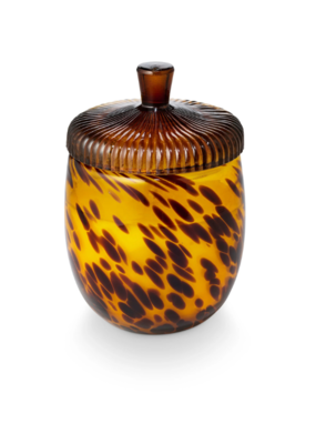 Illume Woodfire Glass Acorn Candle by Illume
