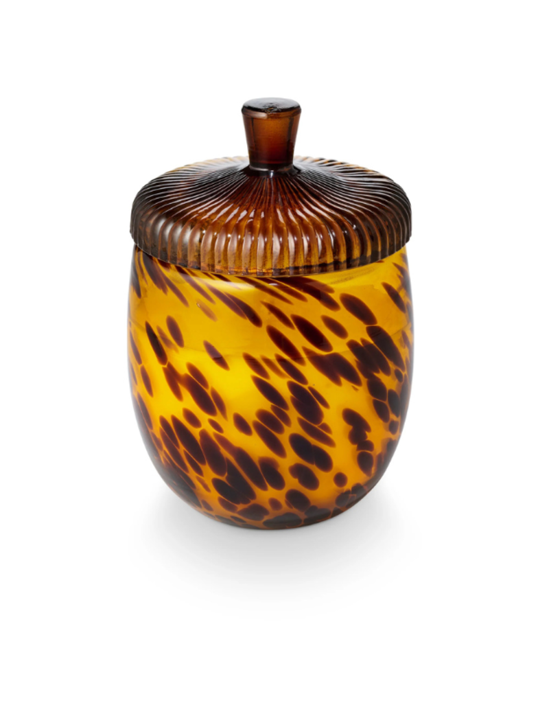 Illume Woodfire Glass Acorn Candle by Illume