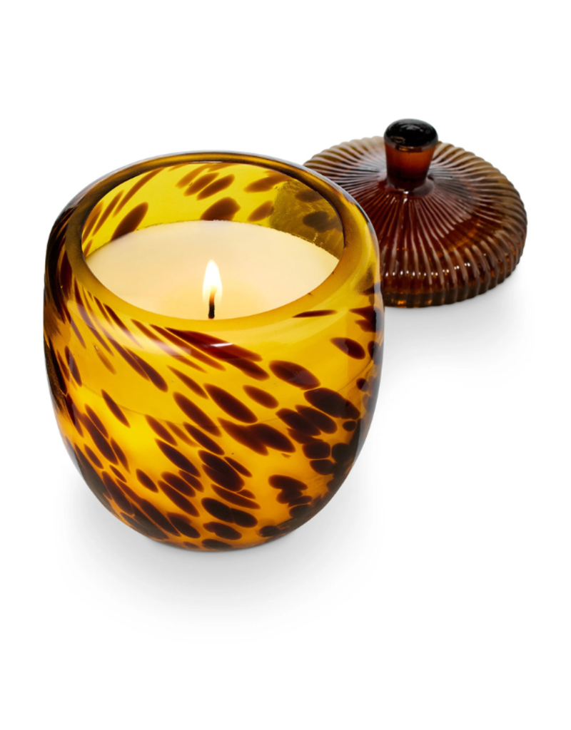 Illume Woodfire Glass Acorn Candle by Illume