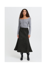 ICHI Inafo Skirt in Black by ICHI