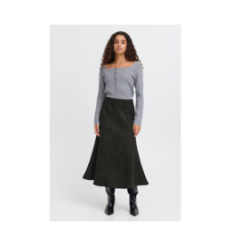 ICHI Inafo Skirt in Black by ICHI