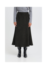 ICHI Inafo Skirt in Black by ICHI