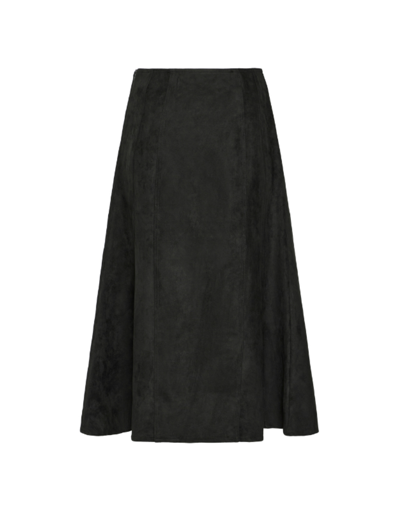 ICHI Inafo Skirt in Black by ICHI