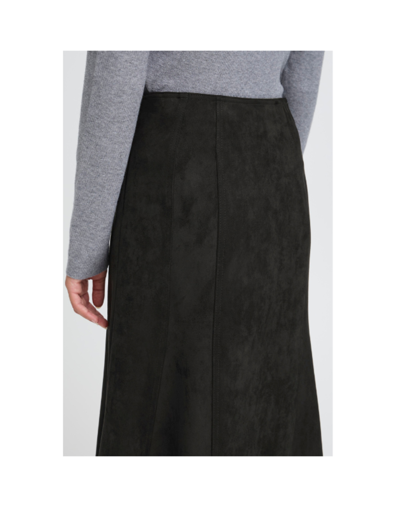 ICHI Inafo Skirt in Black by ICHI