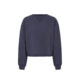 ICHI Mardes Sweatshirt in Dark Navy by ICHI