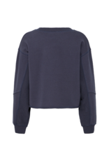 ICHI Mardes Sweatshirt in Dark Navy by ICHI