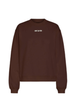ICHI Merella Brushed Sweater in Coffee Break by ICHI