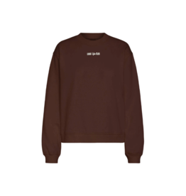 ICHI Merella Brushed Sweater in Coffee Break by ICHI