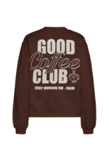ICHI Merella Brushed Sweater in Coffee Break by ICHI