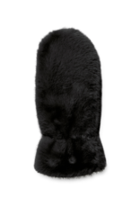 b.young Wolfie Mittens in Black by b.young