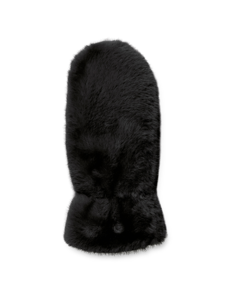 b.young Wolfie Mittens in Black by b.young