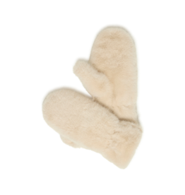 b.young Wolfie Mittens in Hummus by b.young