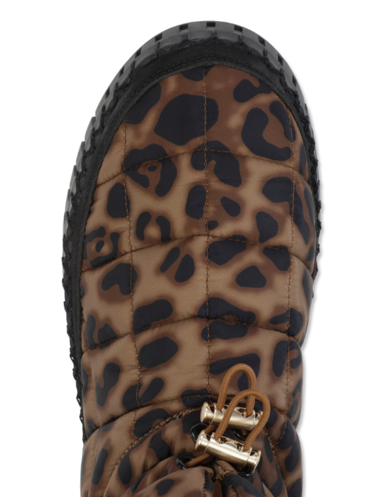 Ilse Jacobsen Tulip Low Padded Winter Boot in Brown Panthera by Ilse Jacobsen