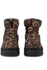 Ilse Jacobsen Tulip Low Padded Winter Boot in Brown Panthera by Ilse Jacobsen