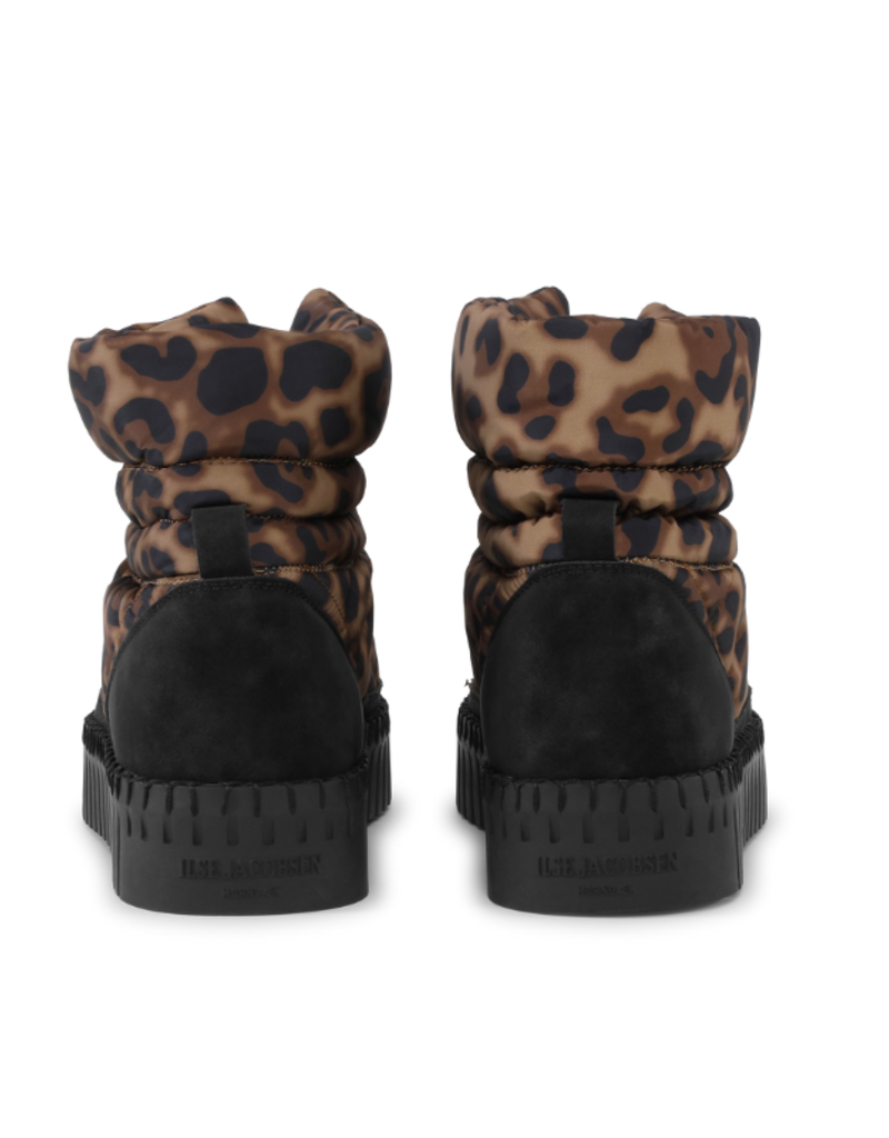 Ilse Jacobsen Tulip Low Padded Winter Boot in Brown Panthera by Ilse Jacobsen