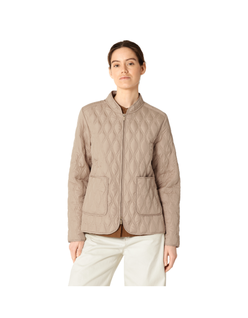 Ilse Jacobsen Quilt Short Jacket in Wheat by Ilse Jacobsen