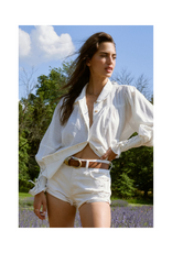 Free People Rori Leather Belt in Brown by Free People
