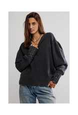 Free People Lapis Cuff Top in Black by Free People